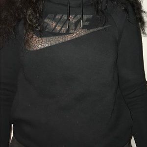 Nike Tops - Women’s Nike Funnel-Neck Hoodie Nike Tops - Women’s Nike Funnel-Neck Hoodie